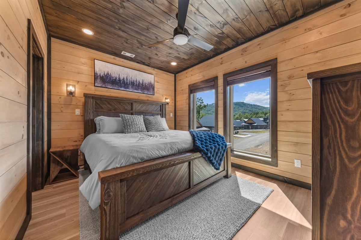 The second bedroom on second floor