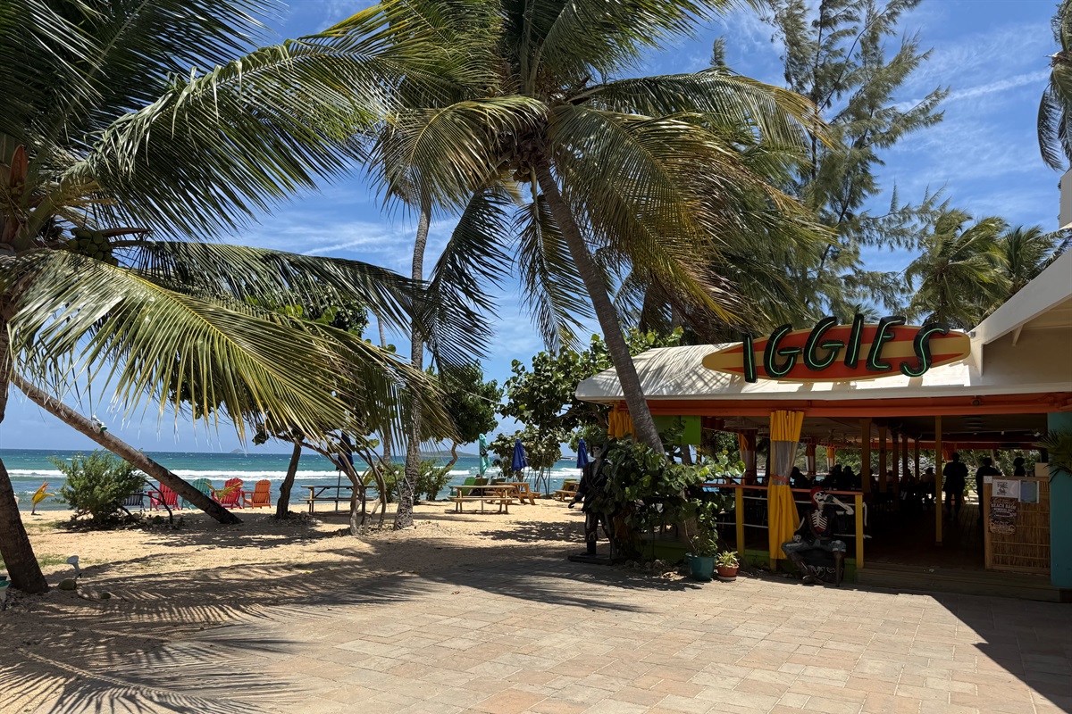 Iggies Bar & Restaurant is walking distance and has live music & great food