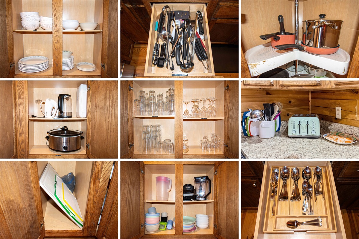 Cook up some fun! Enjoy the convenience of a fully equipped kitchen with all the essentials.