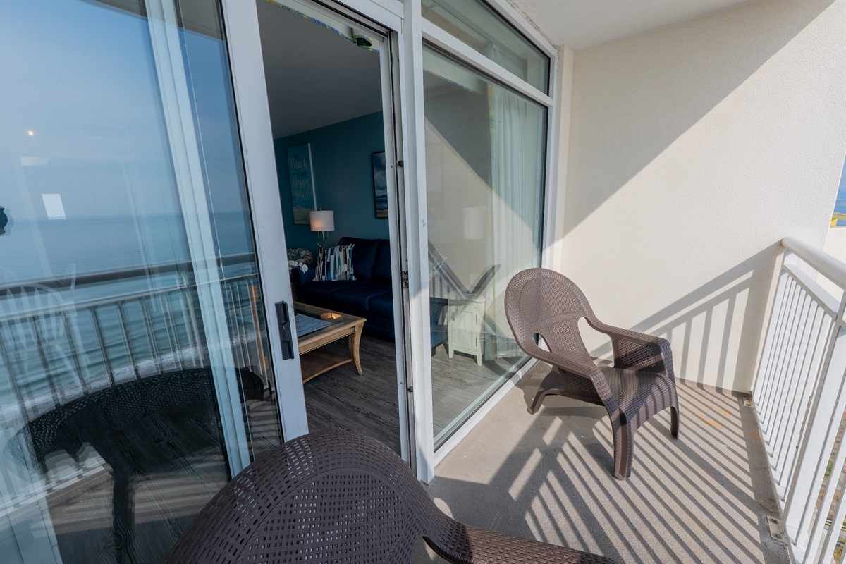 Amazing View from the Balcony!