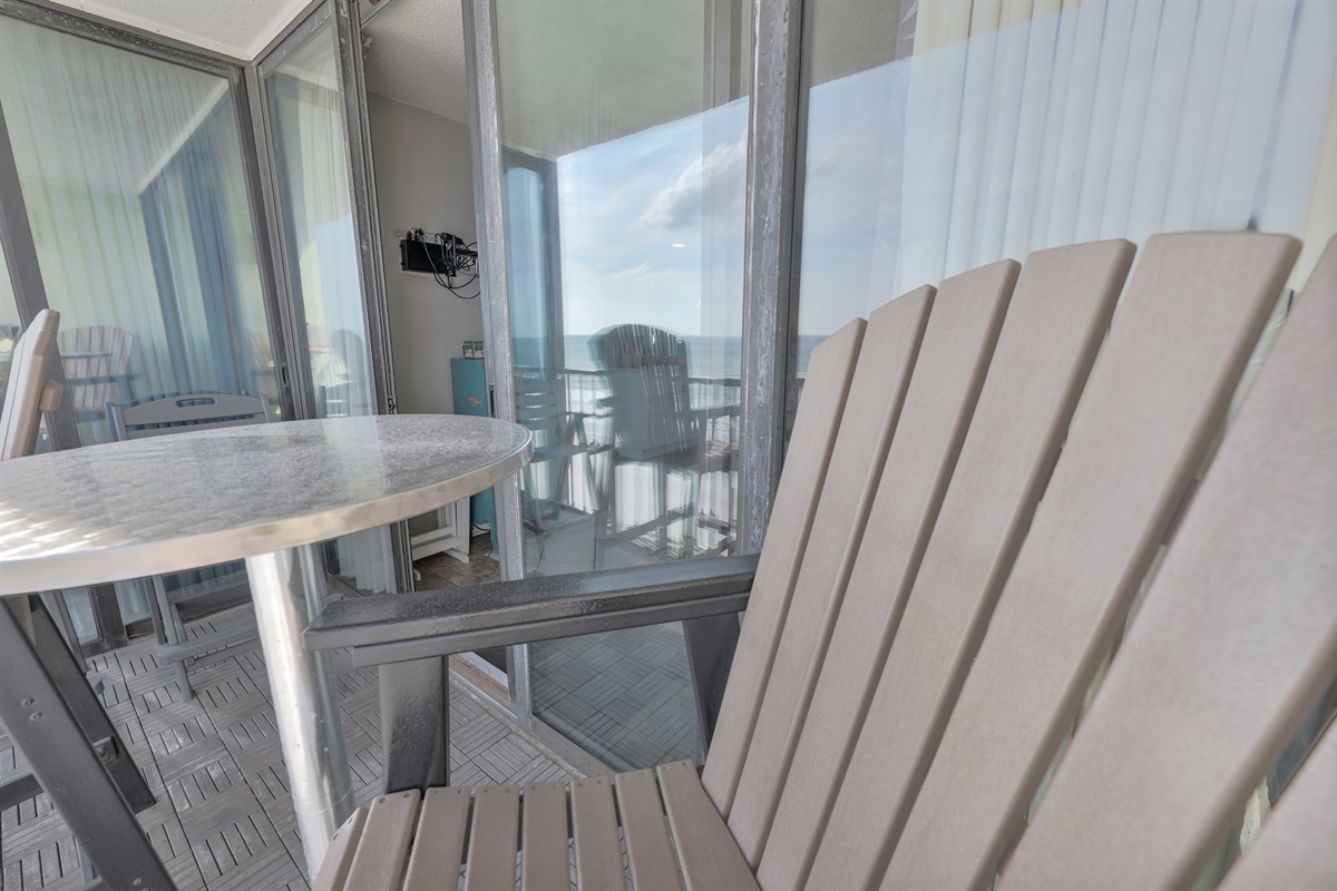 Amazing View from the Balcony!