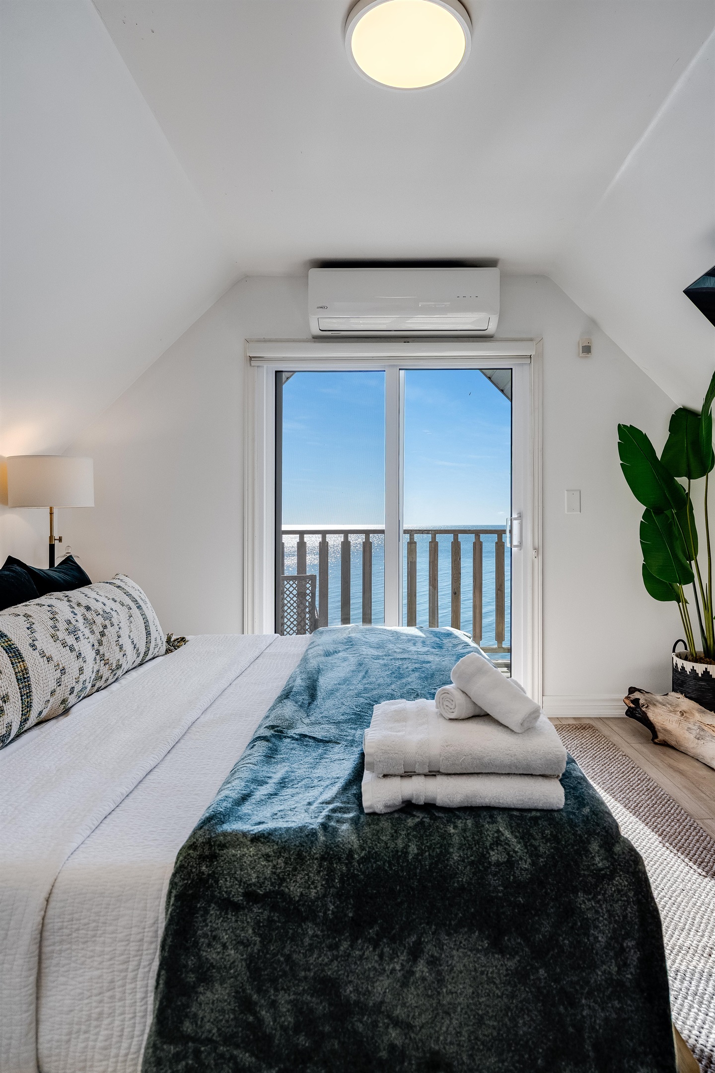 Top Floor master bedroom with ensuite and private balcony