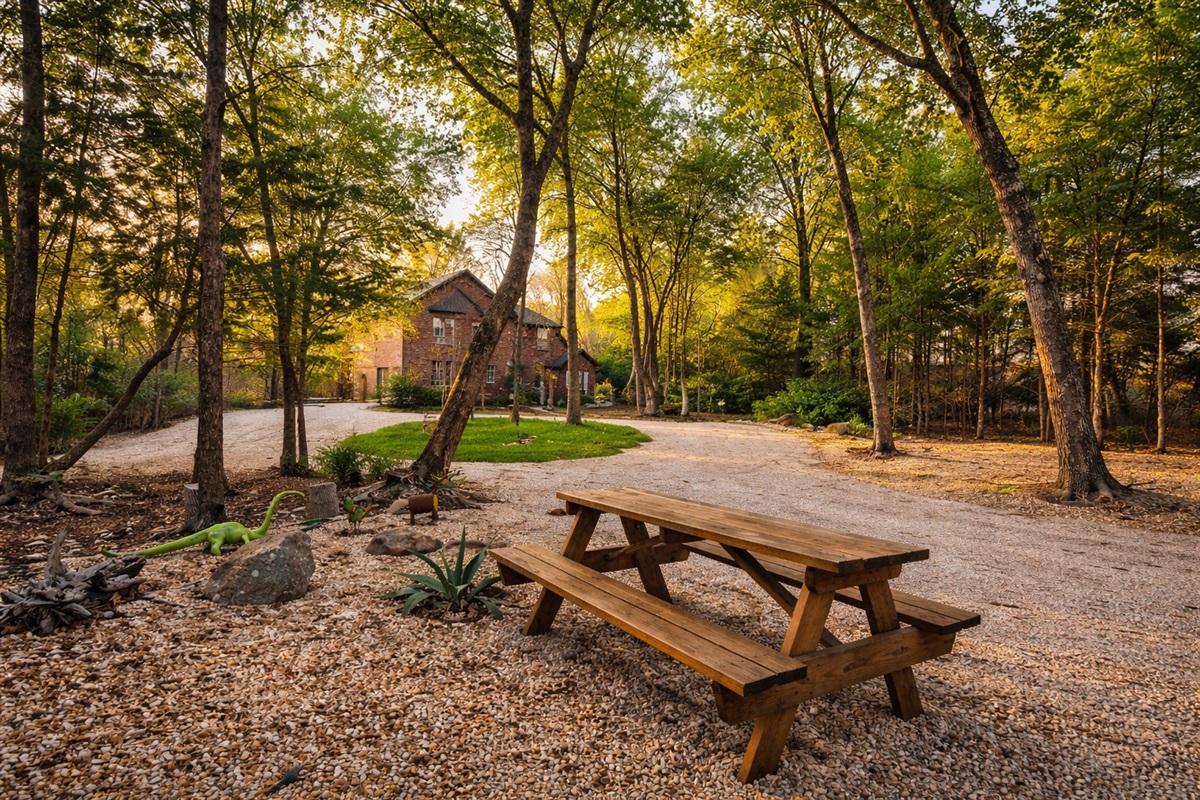 Golden hour on the property - truly unforgettable.