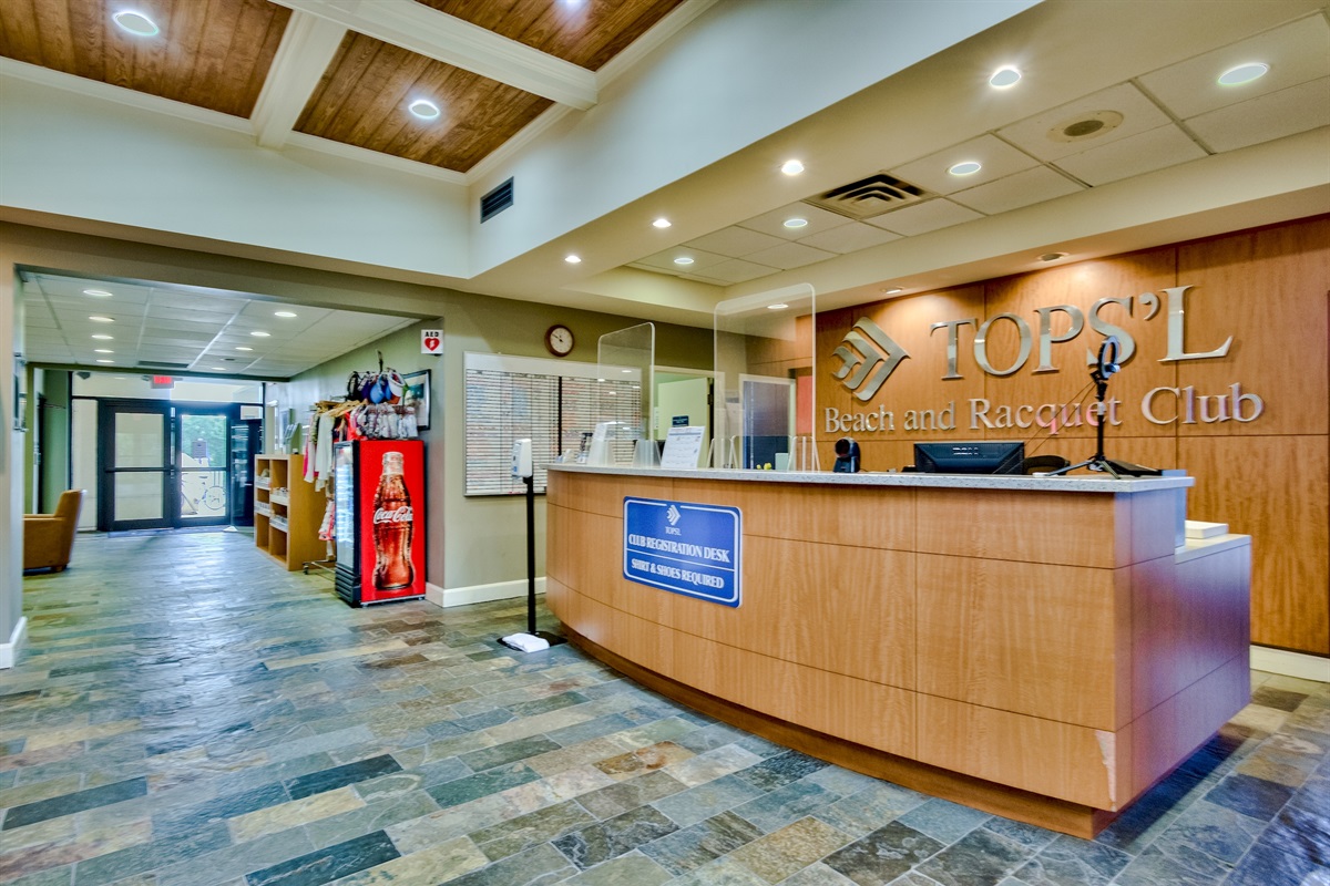 Unlike some rental condos, our guests have complete access to the HUGE Tops'l Fitness Center - Weight room, indoor/outdoor pool, saunas and steam rooms!