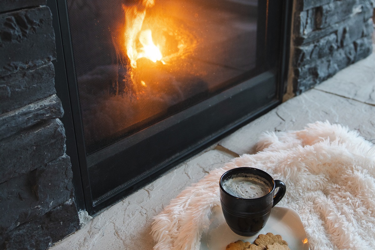 Your perfect retreat awaits warmth and serenity next to a crackling fire.