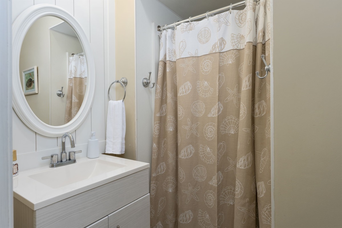 Bathroom 3 - Located on the 3rd Floor (walk in shower)