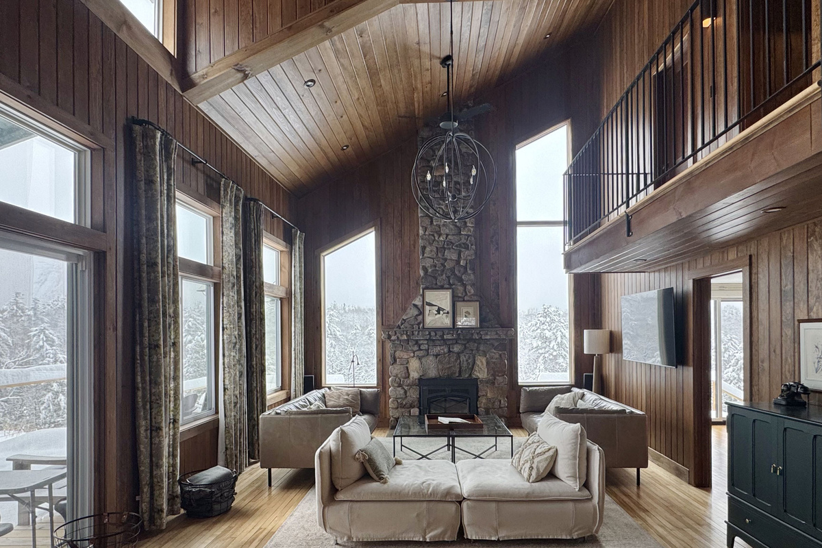 River Ridge Camp is a cozy winter retreat - just 6 minutes from world-class skiing at Whiteface.