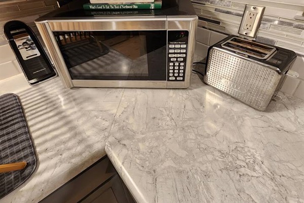 Electric can opener, microwave, and toaster