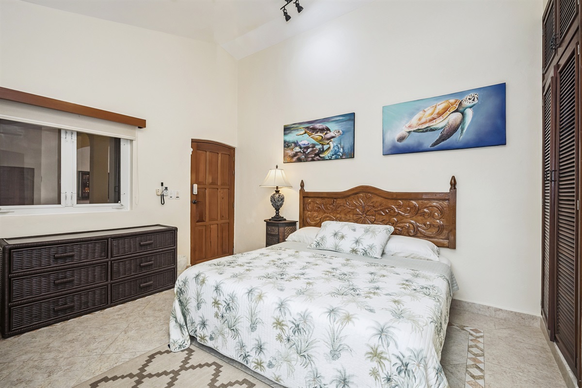 Bedroom 1, King Bed, and Private Bathroom