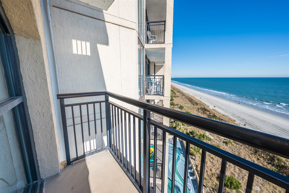 Amazing View from the Balcony!