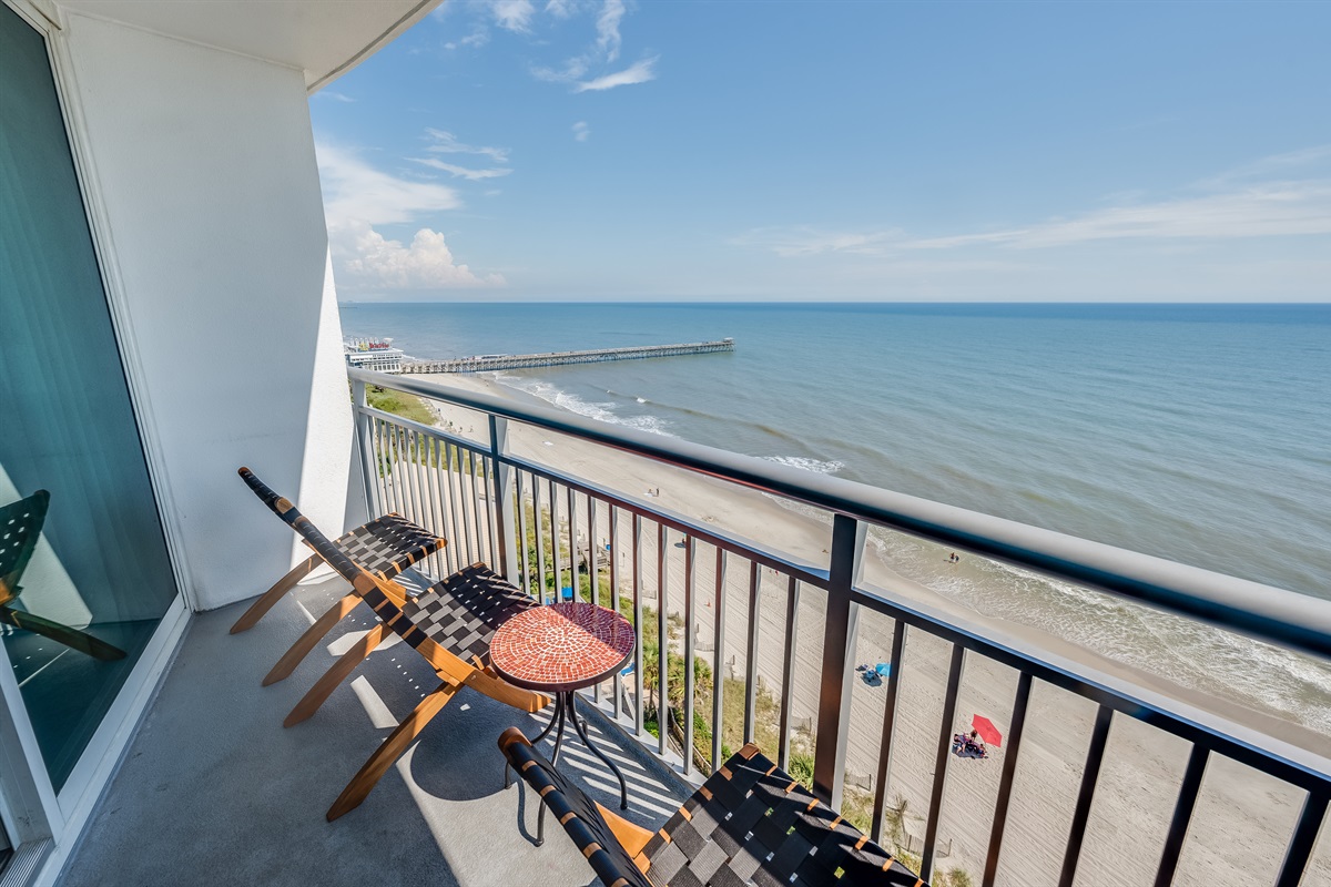 Breathtaking Views from Balcony!