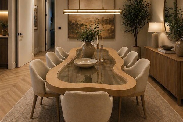 Shared dinning area