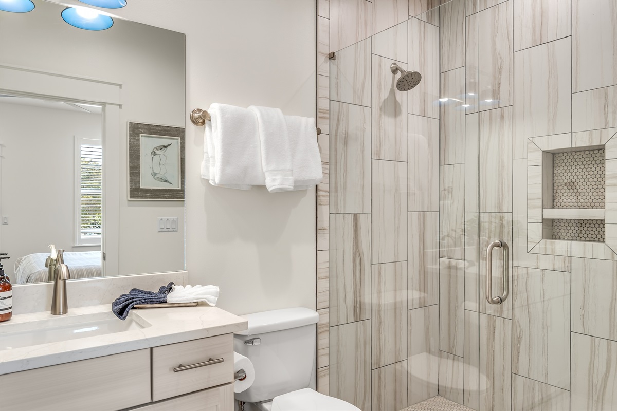 King Suite #4: Private Bath (second floor)