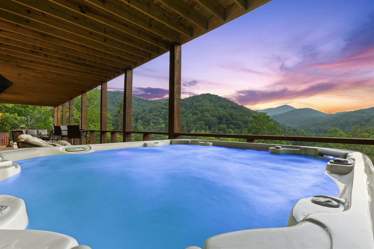 Soak in warmth, surrounded by wild beauty.