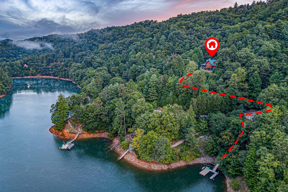 Breathtaking views of lush mountains and tranquil waters await your adventure!