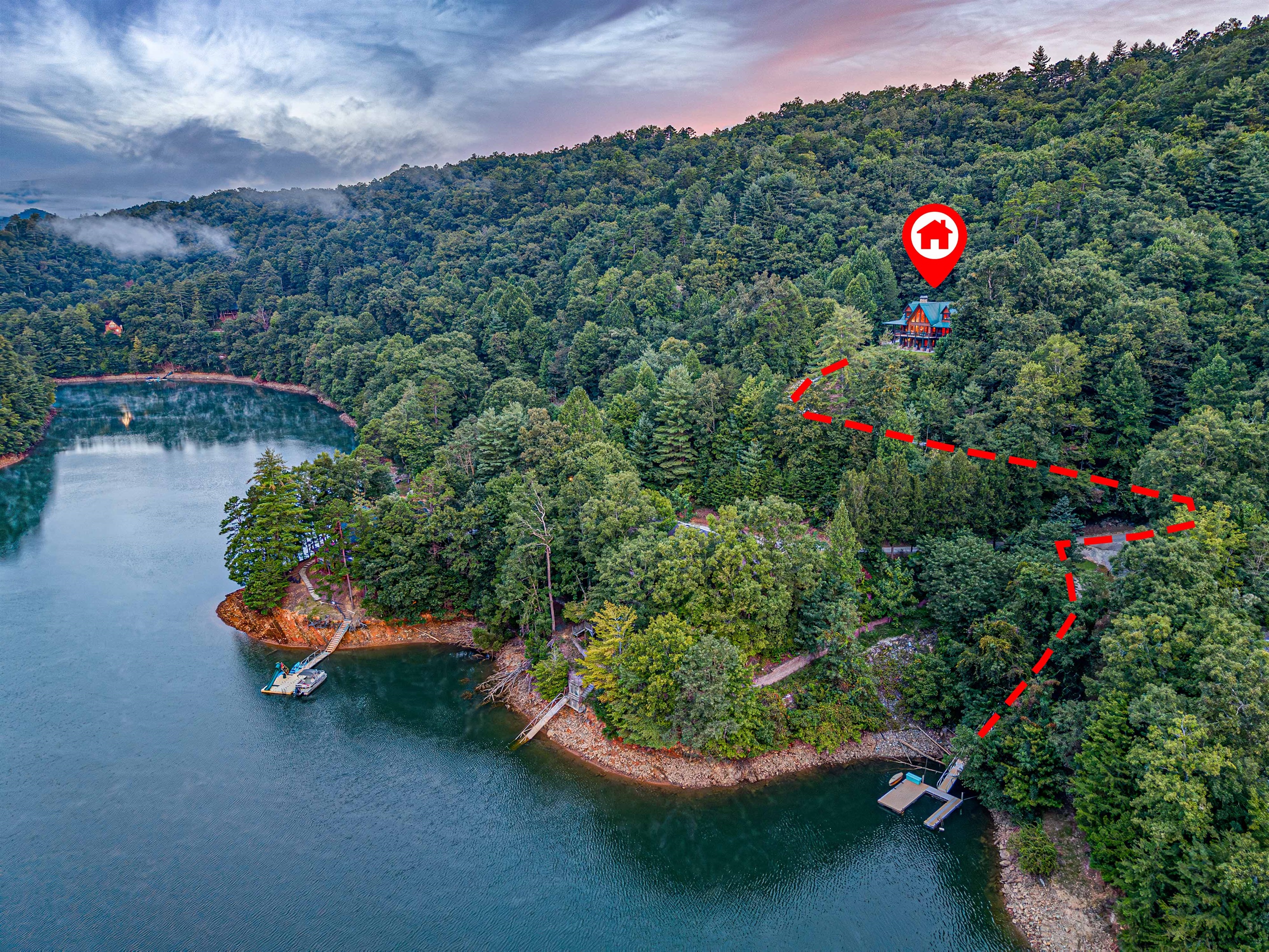 Breathtaking views of lush mountains and tranquil waters await your adventure!