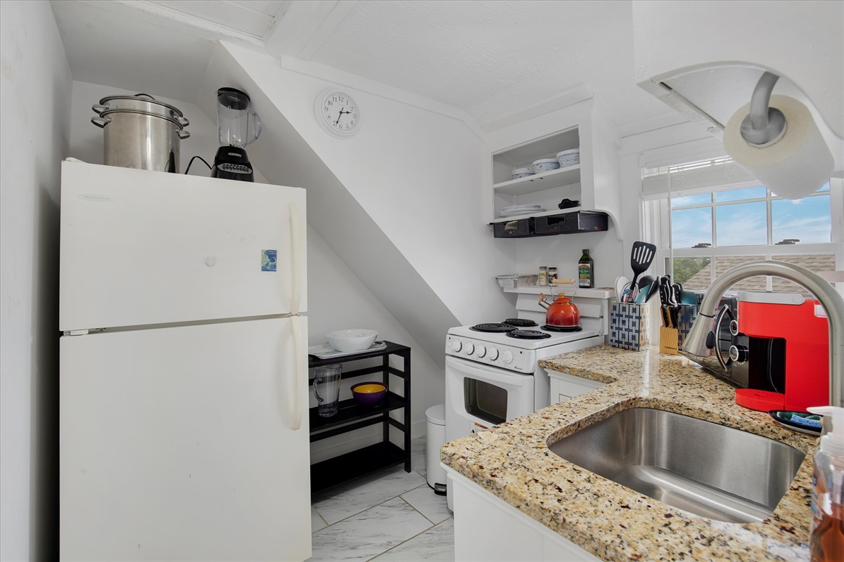 Quaint  but equipped Kitchen