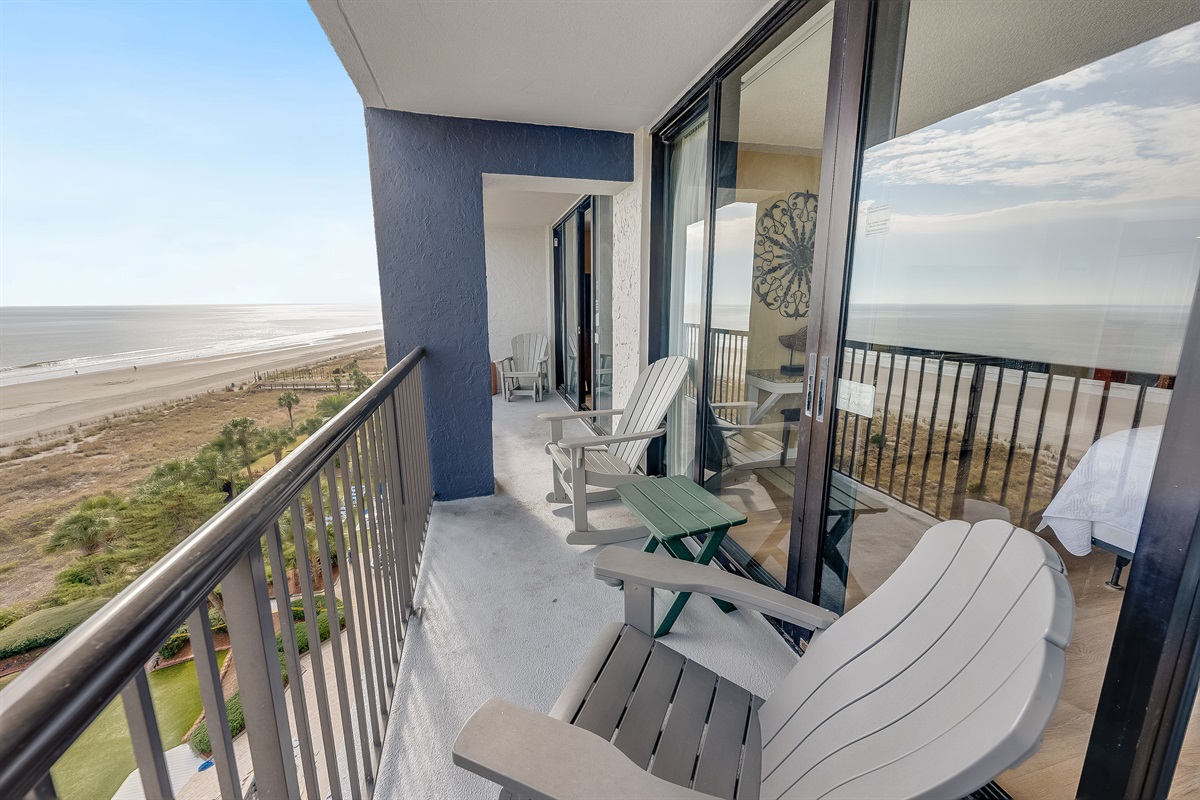 Amazing View from the Balcony!