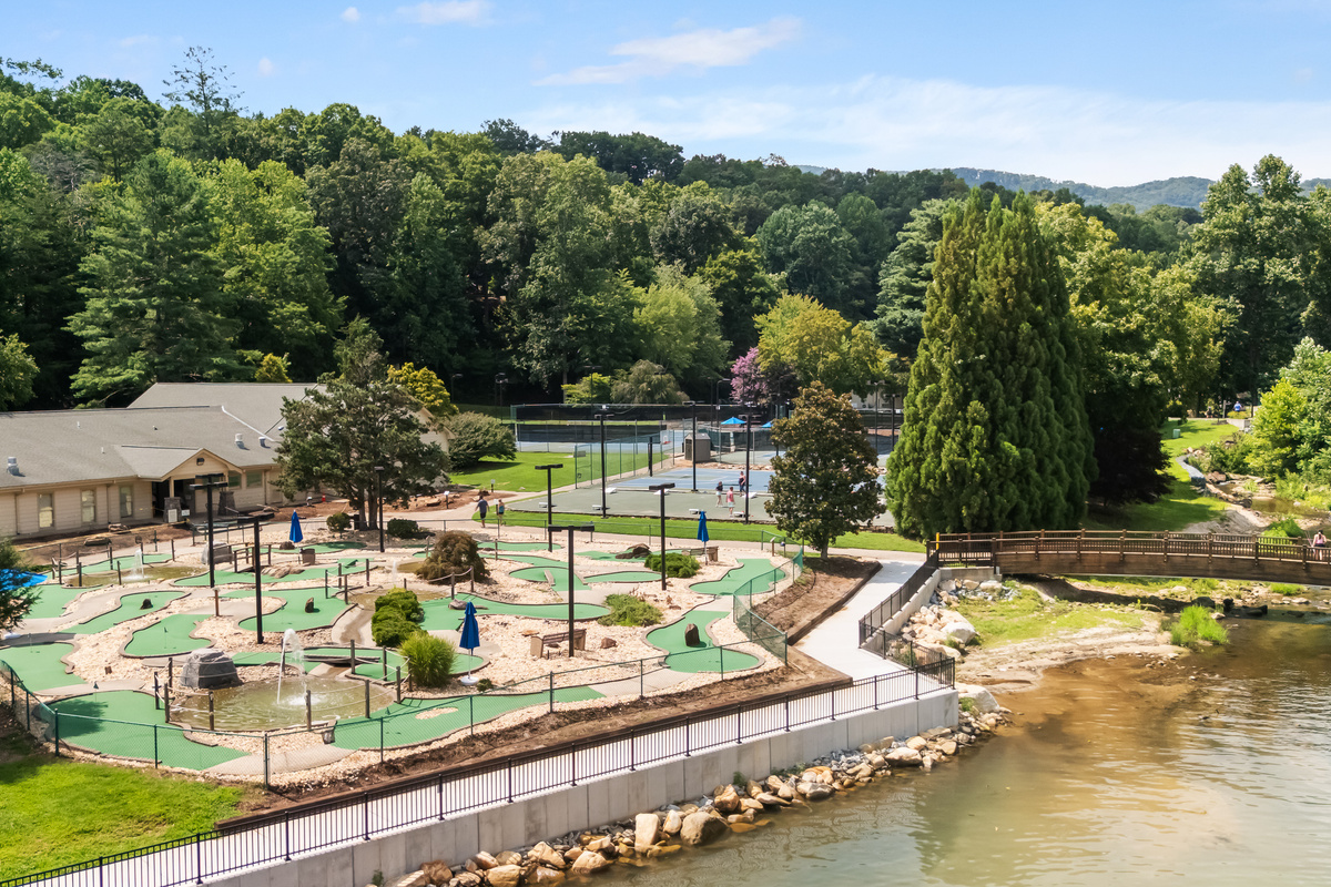 Play a game of mini golf. 