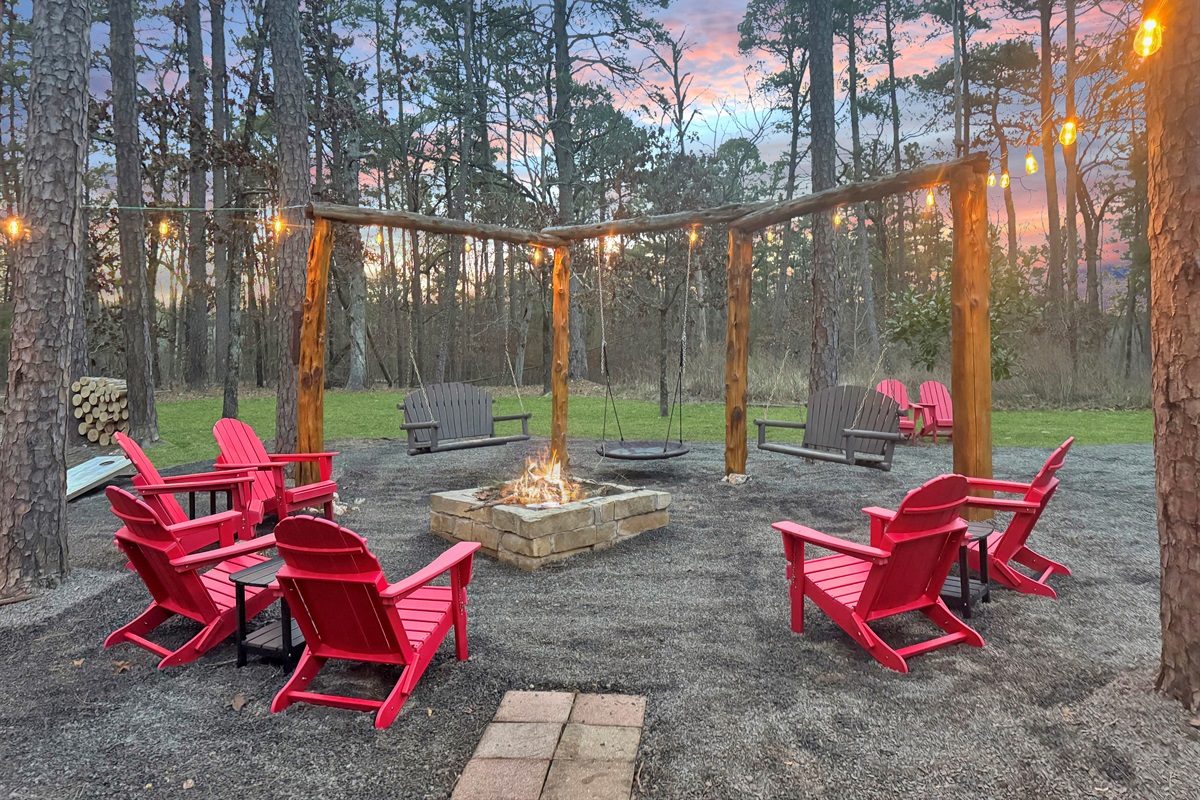 Gorgeous sunsets and the National forest is right out your back door.