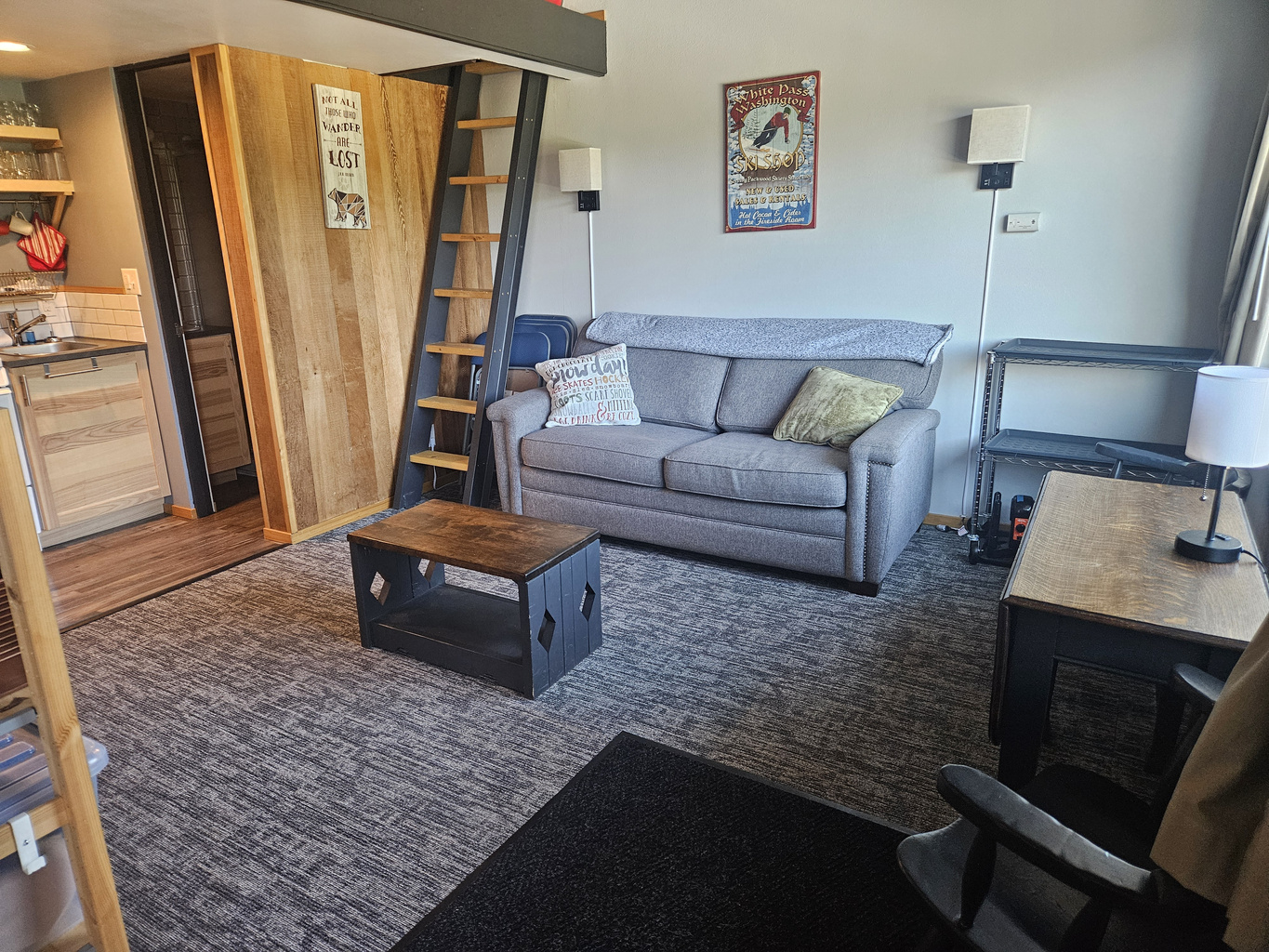 Living Area with Sofa