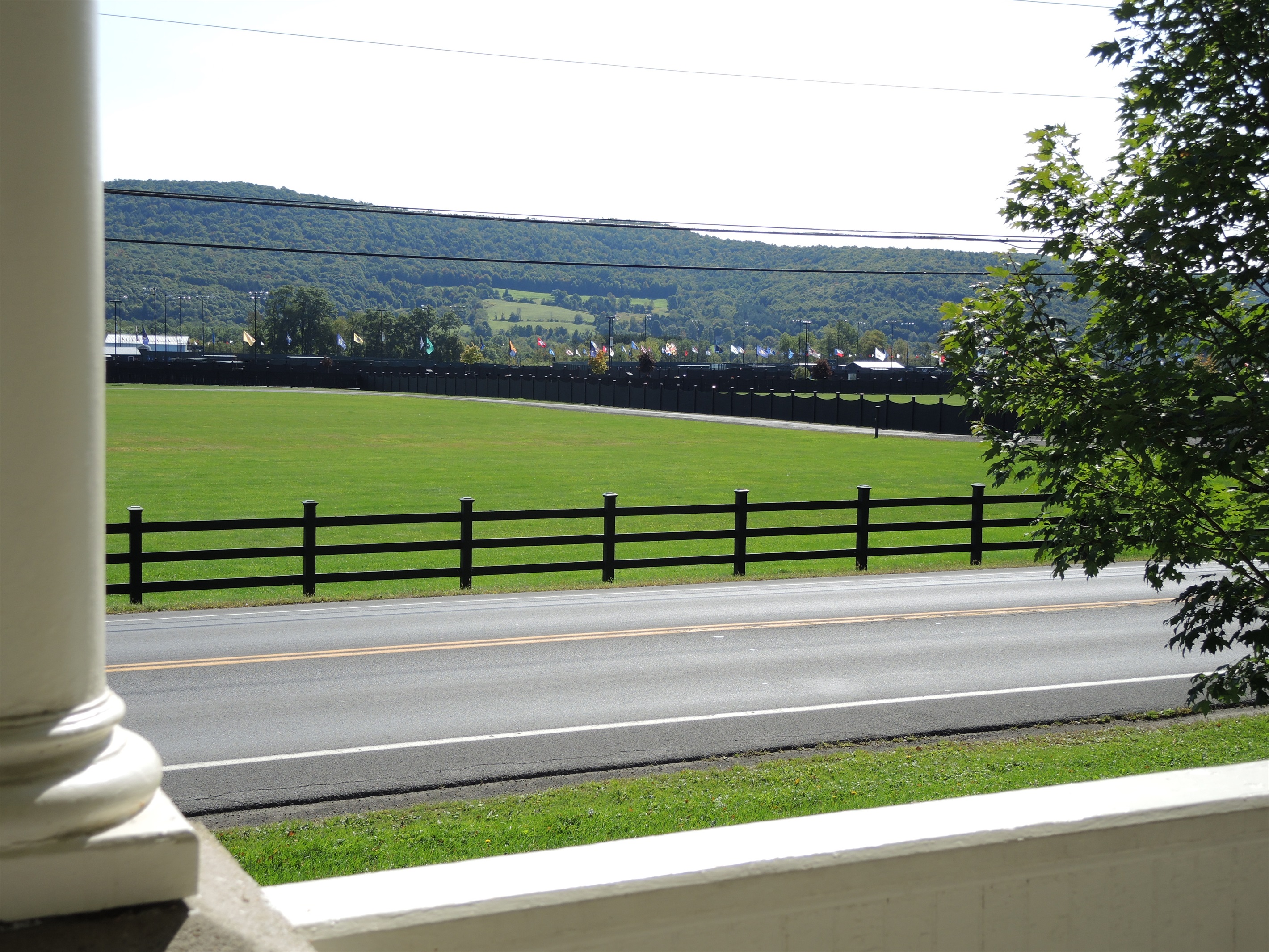 View of CDP from front porch