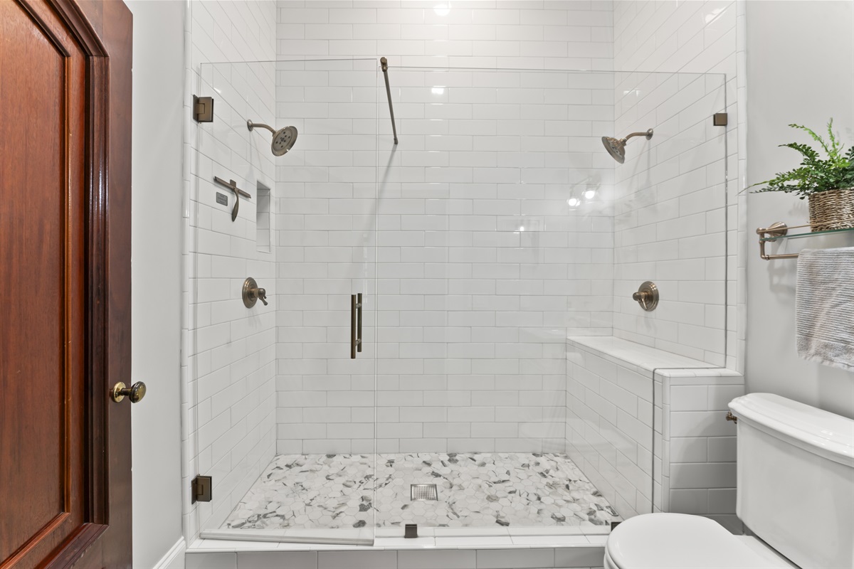 Huge Shower 2 Shower Heads