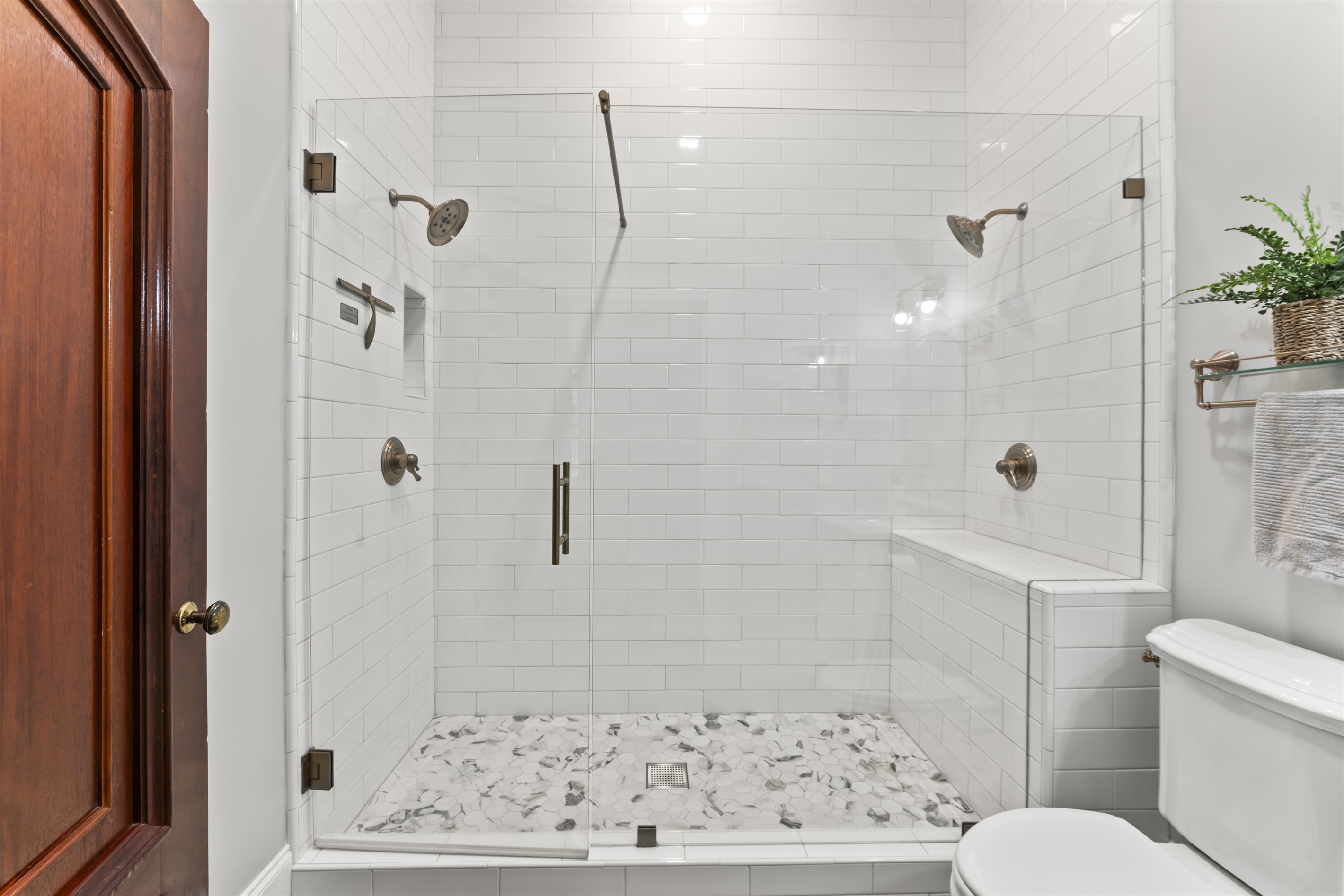 Huge Shower 2 Shower Heads
