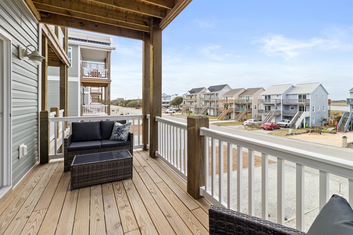 Bedroom 1 private balcony