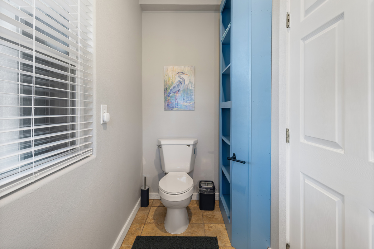 Downstairs bathroom off of bunkroom
