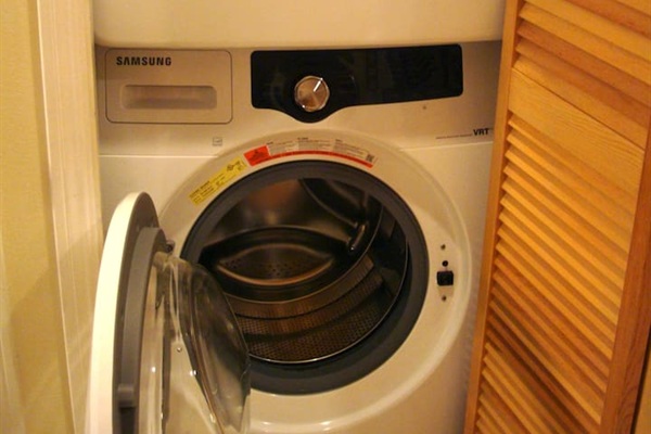  Quiet extra large front-loading capacity washer and dryer.