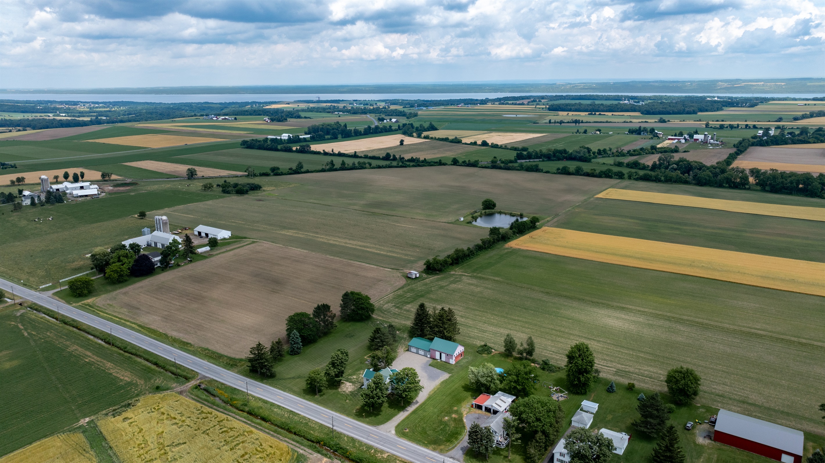 Surrounded by endless farmland and picturesque views, this property offers a true escape in the heart of the Finger Lakes countryside.