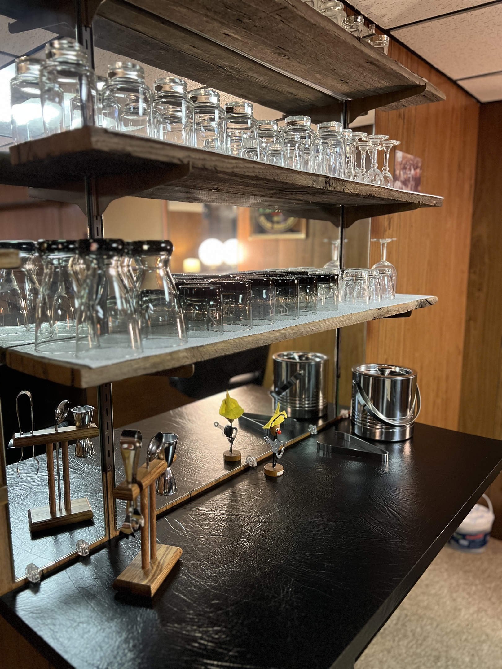 Lower level bar area