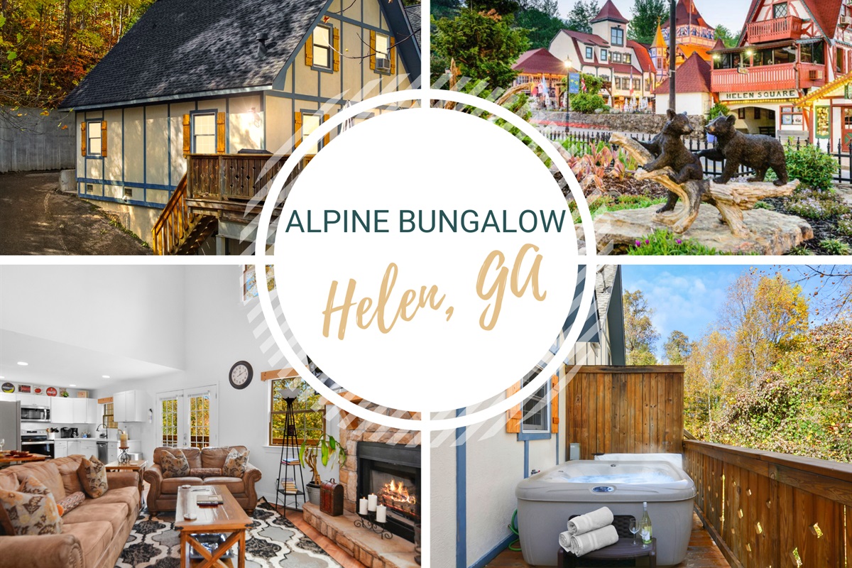 The Alpine Bungalow, Downtown Helen, GA