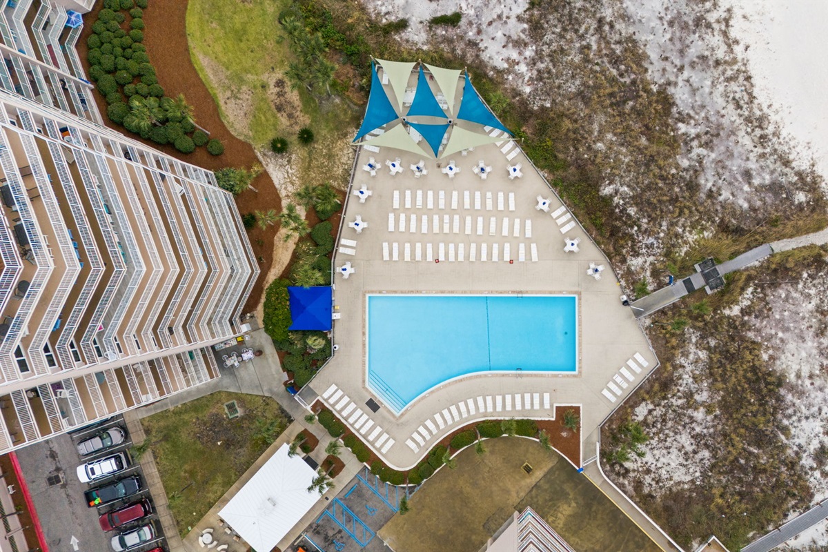 Pool and Beach Access