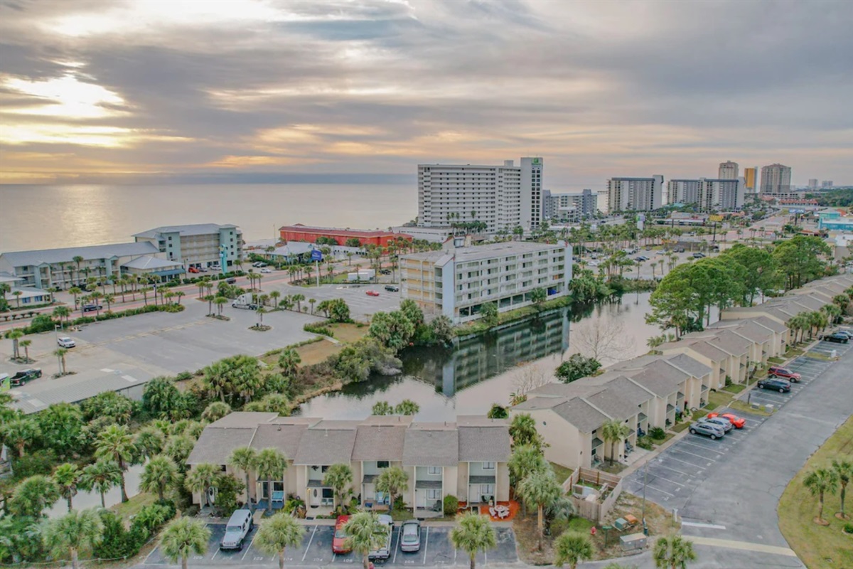 Aerial View of the Resort