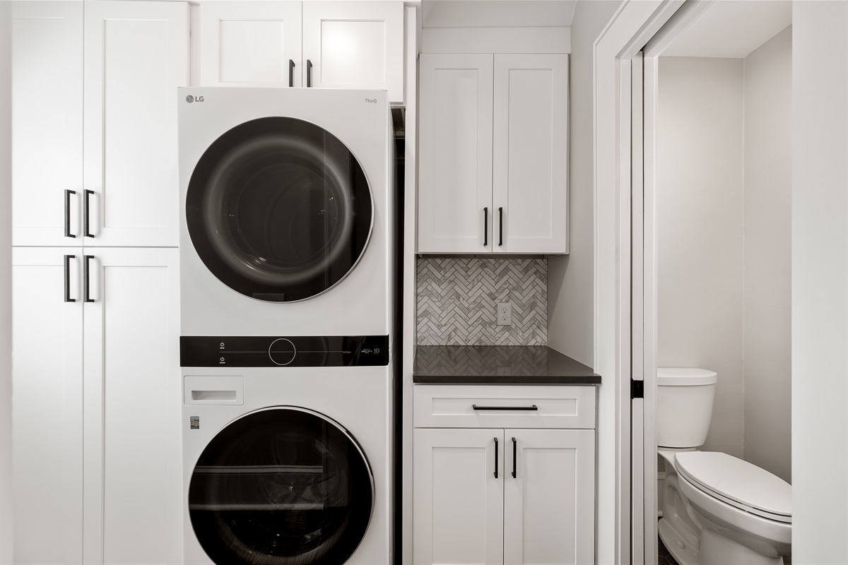 Laundry Room & Half Bath