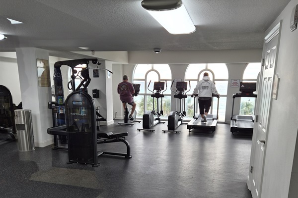 updated fitness center