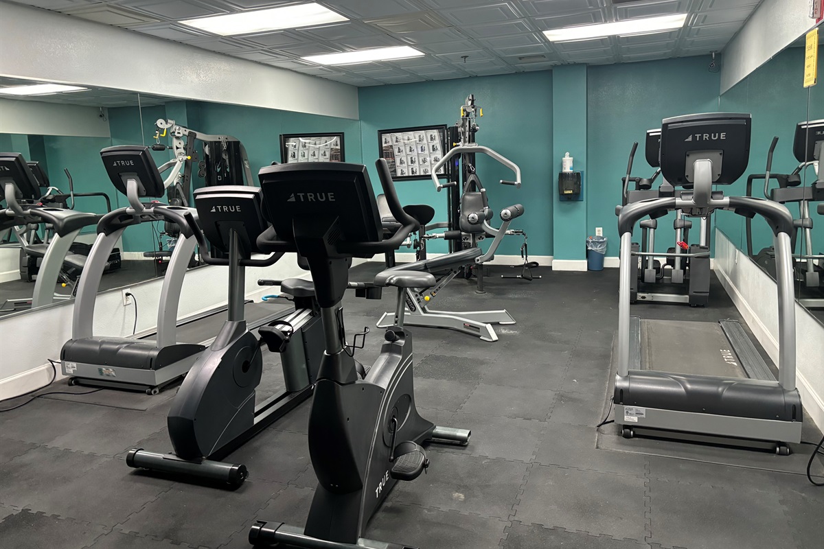 24hr gym located in the North Tower