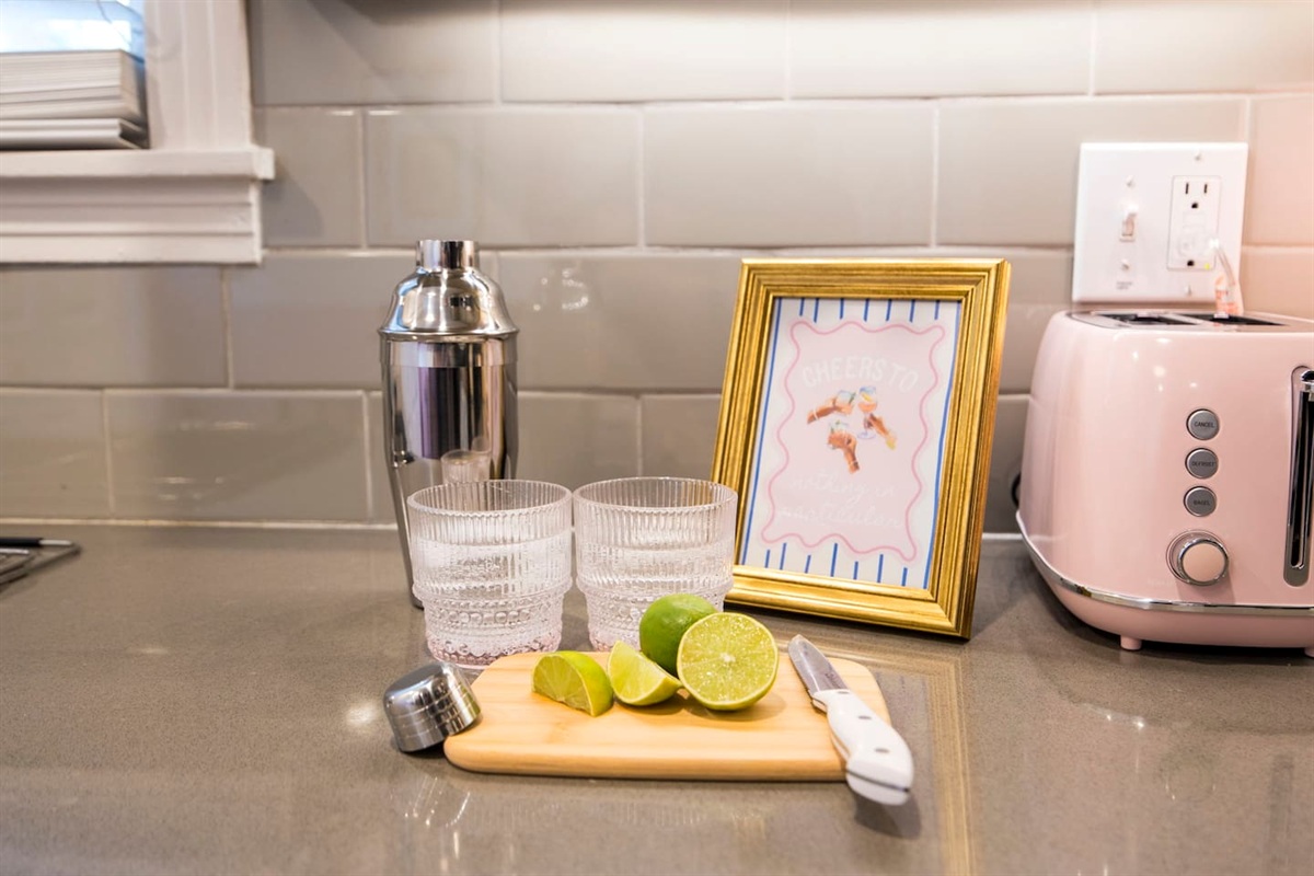 Craft something refreshing, and toast to your getaway!