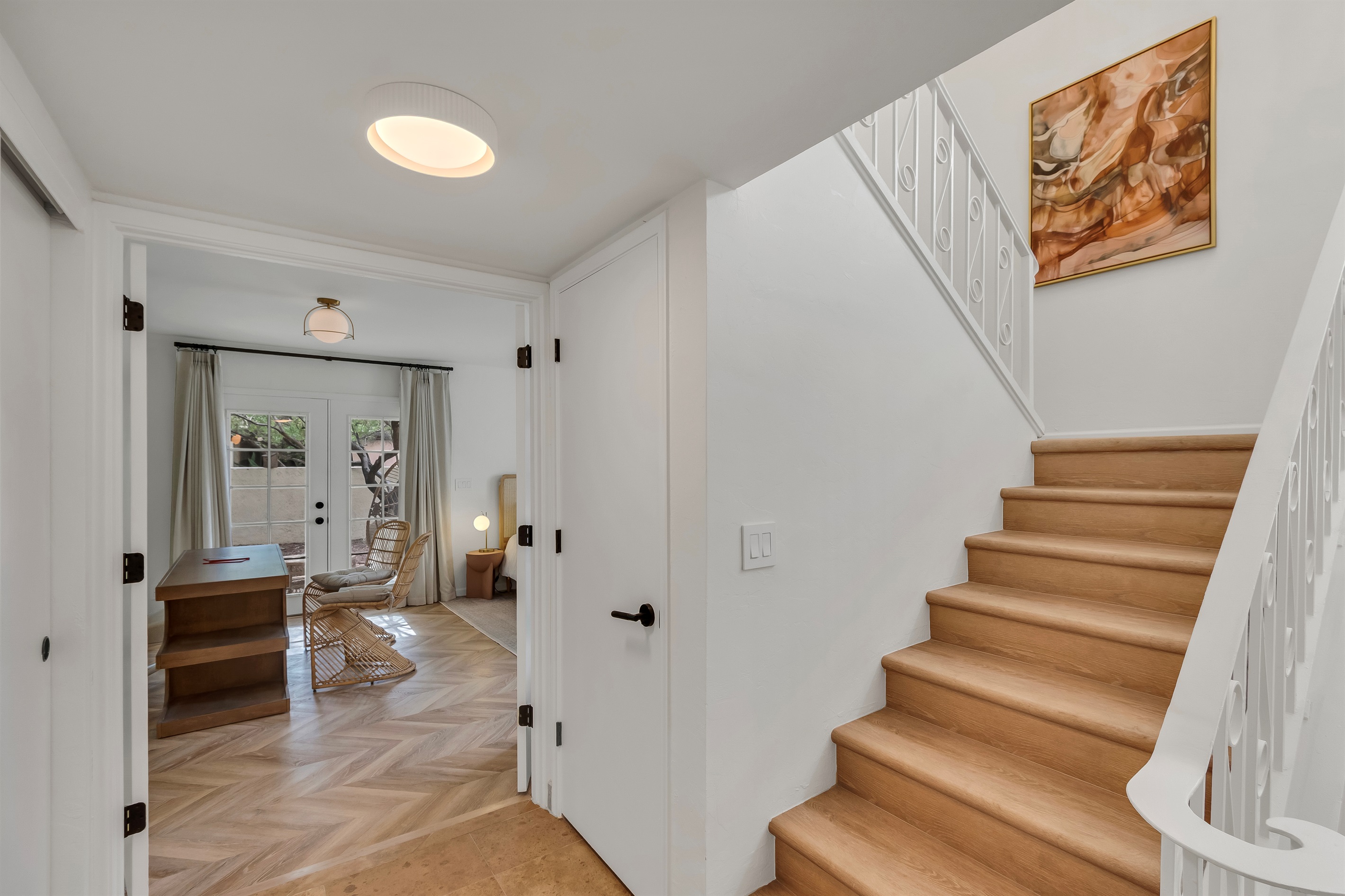 Stairs to Second Floor