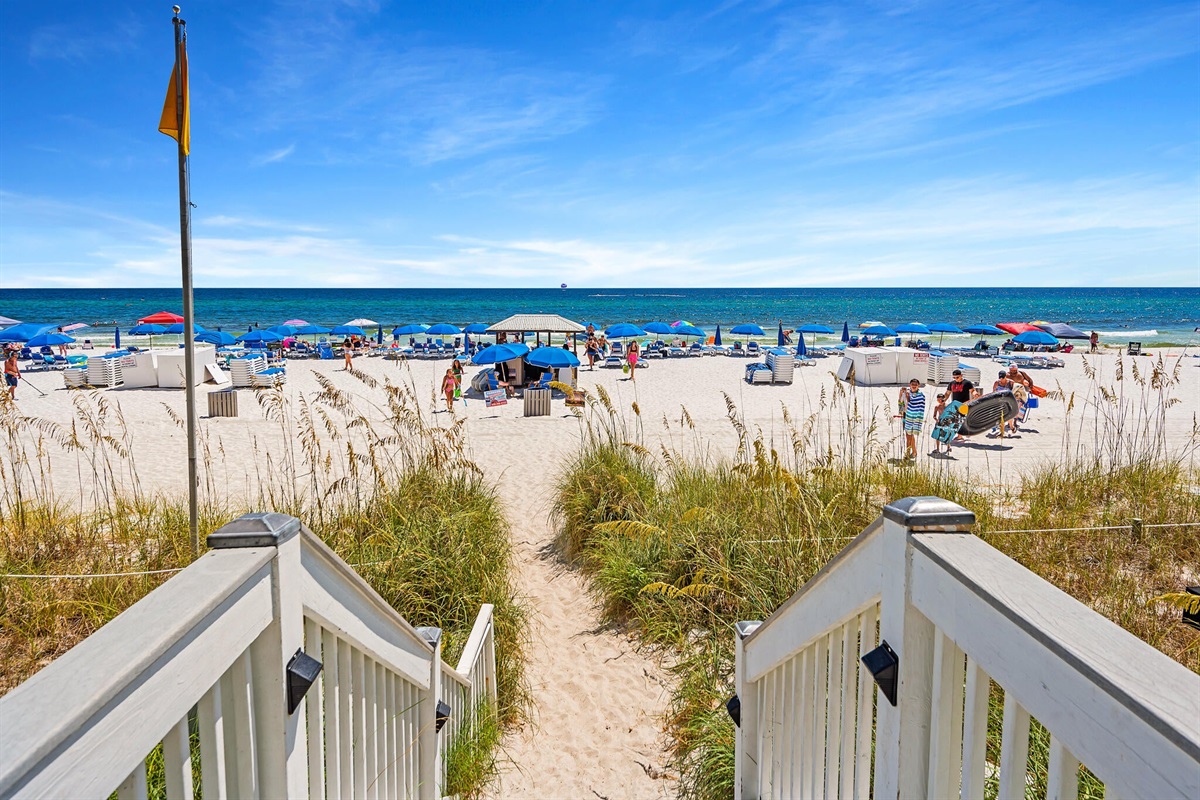 Private & Direct Beach Access