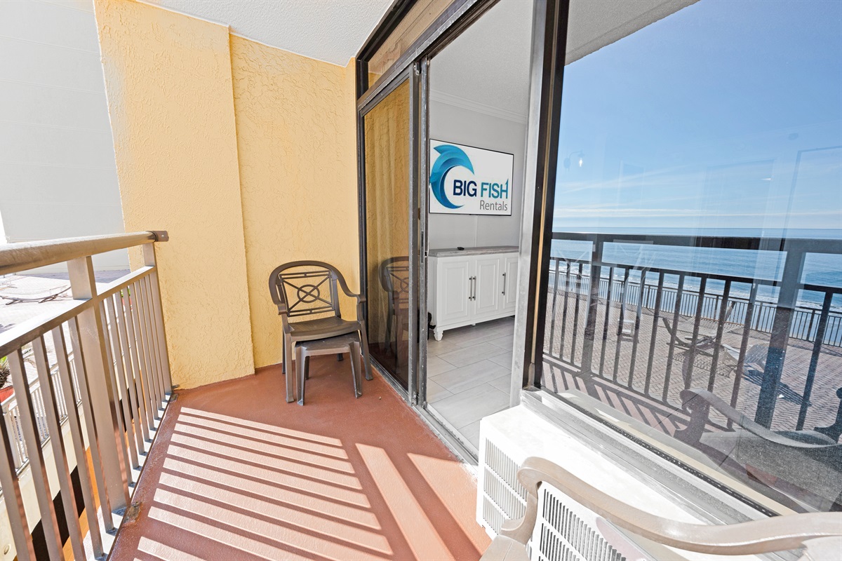 Breathtaking Views from Balcony!