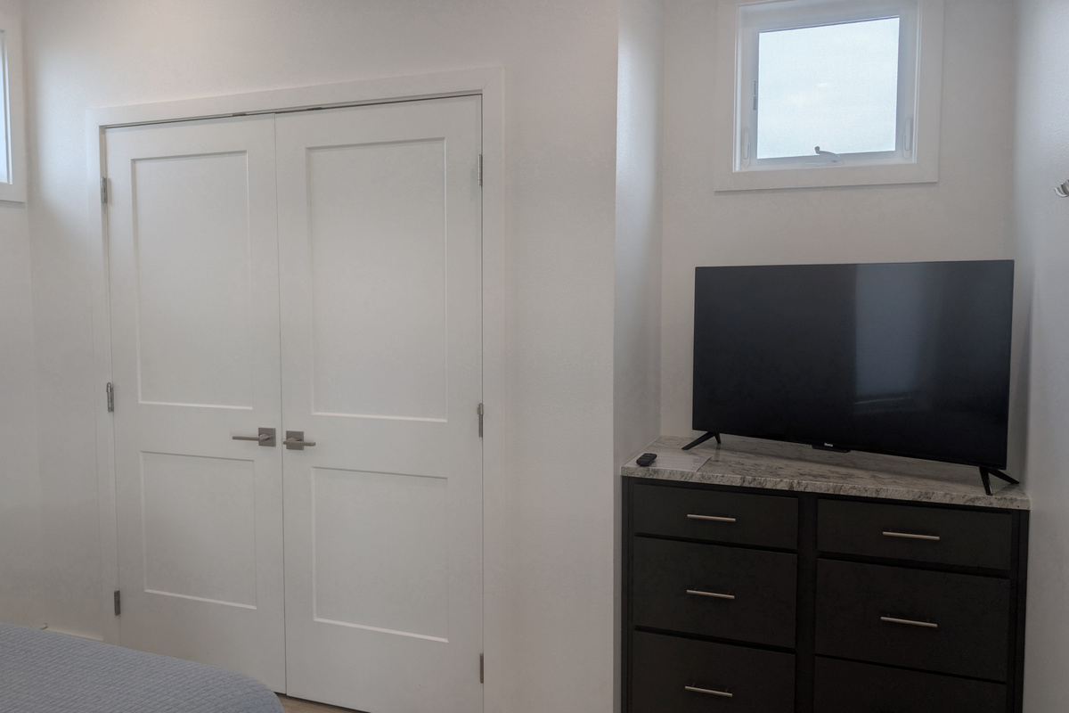 TV in Primary Bedroom