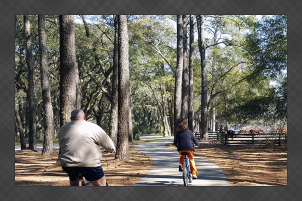 Bike riding… a way of life on the island