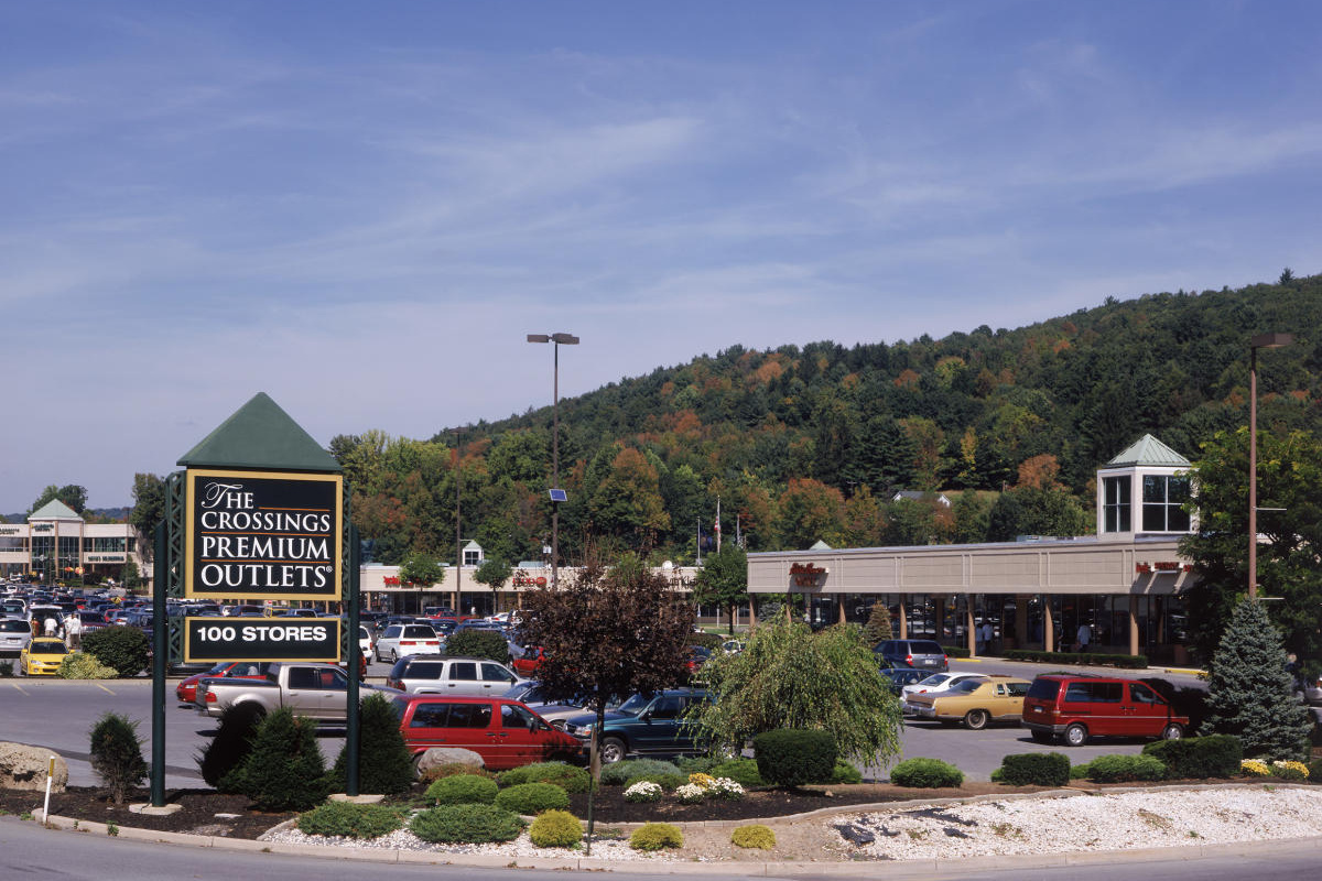 The Crossings Premium Outlets are just 30 minutes away.