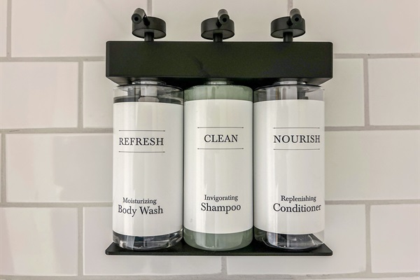 We provide all your needs in every bathroom.