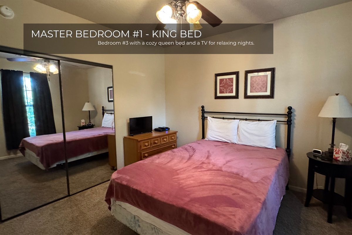 Queen bed