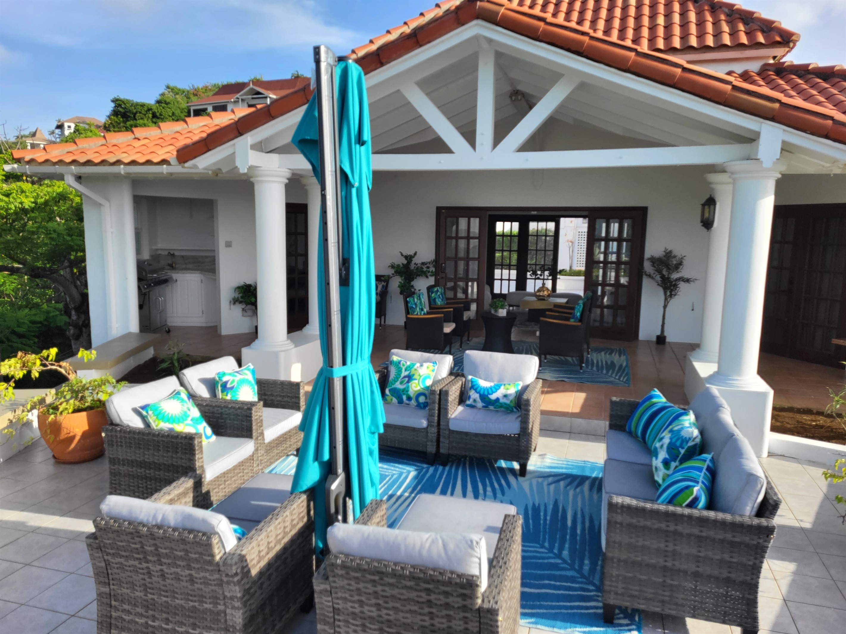 Back Patio with Plenty of Space to Enjoy