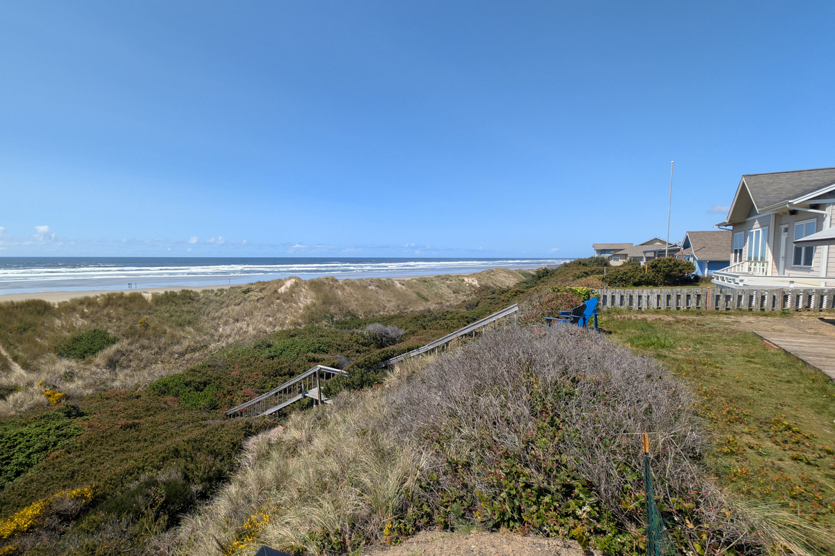 the view north